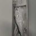 20ft/6m Outdoor Power Cable & Adapter for myQ Smart Garage Door Video Keypad  Weatherproof, Flat Cable, Continuous Charging, Includes 30 White Mounting Nails