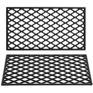 PB600PS1 Grill Grates Replacement Parts for Pit Boss 600 Pro Series Grill Parts PB 600 PS1 PB600 600PS1 Cast Iron Cooking Grates Sear Grids Pro Series II 600 Pitboss Pellet Smoker Grill Accessories