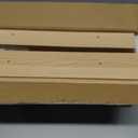 upsimples Floating Shelves for Wall, Wall Shelves for Decor Storage Set of 6, Wall Mounted Wood Shelf for Bedroom, Living Room, Bathroom, Kitchen, Picture Ledge Shelves, Natural (15.7in)