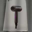 Slopehill Professional Ionic Hair Dryer, Powerful 1800W Fast Drying Low Noise Blow Dryer with 2 Concentrator Nozzle 1 Diffuser Attachments for Home Salon Travel (Mocha Mousse)