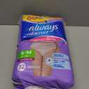 Always Discreet Adult Diapers for Women, Incontinence Underwear, Postpartum Essentials, Disposable Briefs, Max Absorbency, Bladder Leak Protection, Small/Medium, 32ct
