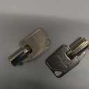 KeyPower Keys (2) GR800 Tubular Key for Greenwald Commercial Washer Door/Service Panel/Coin Washing Machine, Compatible with Maytag Whirlpool Speed Queen ESD Lock