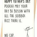 IDU Fathers Day Card, Funny Fathers Day Card Gifts Decorations for Dad