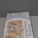 Vanplay Montessori Busy Board for Toddlers - Wooden Montessori Toys, Aesthetic Sensory Activity for Fine Motor Skills, Travel Busy Board Educational Sensory Toys for Boys and Girls