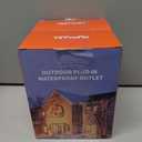 2 x TiFFCOFiO Outdoor Heavy Duty Mechanical Timer Outlet Waterproof, 15 Minutes Intervals, 24 Hour Outdoor Pool Pump Timer with 2FT Cord, 2 Grounded Outlets for Outdoor Lights, 15A/1875W