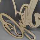 Wood Oh Baby Sign Banner - Baby Shower Birthday Decorations Wooden Sign Party Banner Backdrop, Baby Gender Reveal Background (Wood Oh Baby Sign Banner)