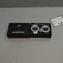 Bearing Steel Ball Flag Pole Rings, Tangle Free Aluminum Alloy Flag Pole Spinners, 360° Rotating Flagpole Rings with Carabiners, Fit Flagpole with 0.75-1inch Diameter, Flagpole Parts, 1 inch Silver