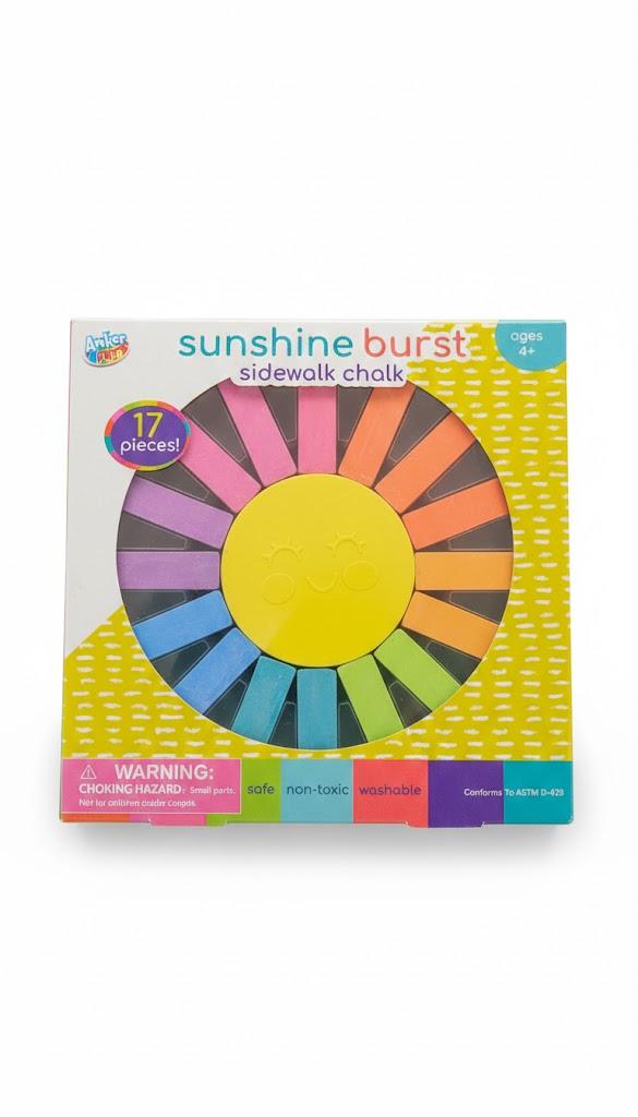 Anker Play Jumbo Kaleidoscope Chalk Set72 pc