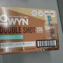 OWYN Only What You Need Double Shot Vanilla Latte Flavored Protein Shake, 20g Protein, 0g Sugar, 3g Fiber, 180mg Caffeine, Dairy Free, Plant Based Protein Drink, 12 Count, Best By: 13 OCT 2026