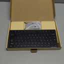 TECKNET Wireless Keyboard and Mouse Combo, Mini Cordless Computer Keyboard and Mouse Set 2.4GHz, Silent Adjustable 1600 DPI, Quiet Click, Lag-Free for Computer, Laptop, PC, Windows, Mac, Chrome O, Black