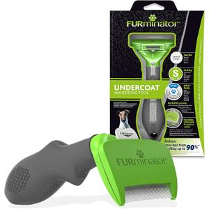 FURminator Undercoat deShedding Tool for Small Short Hair Dogs 4.5-9 kg 2.0