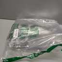 Clear Tarp 3x6ft Clear Tarps Heavy Duty Water Resistant,14Mil Thickened Transparent Tear Resistant PVC Vinyl Tarpaulin Enclosurewith Grommets and Reinforced Edges for Patio,Porch and Outdoor (3x6ft-14Mil(0.9x1.8m))