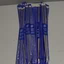 OCTAZI Single Point Stainless Steel Knitting Needles 14 Inch/35cm,22pcs 11 Pairs Knitting Needles for Beginners, Sizes 2.0-8.0mm, Straight Metal Needles Prefect for Sweaters Socks Shawl Gloves Scarf