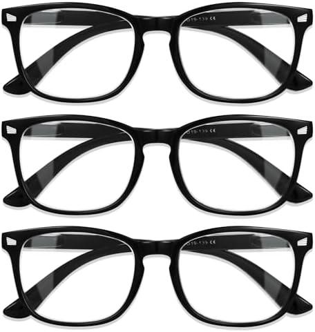 CCVOO Reading Glasses for Women/Men, Eyeglasses, Blue Light Readers for Women/Men, Computer Eye Glasses, Cheaters