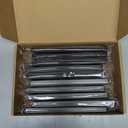 Ravinte 10 Pack 6-1/4 Inch Kitchen Square Cabinet Handles Matte Black Pulls Black Drawer Pulls Kitchen Cabinet Hardware Handles