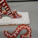 NIKKY HOME Merry Christmas Table Sign, Resin Christmas Decorative Signs, Free Standing Centerpiece for Xmas Party Decor for Table Mantel Living Room Winter Holiday Decor