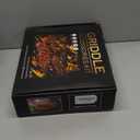 35PCS Griddle Accessories Kit, Flat Top Grill Accessories Set for Blackstone and Camp Chef, Grill Spatula Set with Enlarged Spatulas, Basting Cover, Scraper for Outdoor Barbecue