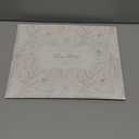 2 Pack Flour Sack Kitchen Towels - 16x26 Inch Cotton Dish Towels with Hanging Loop Reusable Geometric Boho Modern Retro Tea Towel Absorbent Dishcloths Home Decor, Botanical Flower