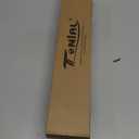 TONIAL Curtain Rods for Windows 48 to 84 Inches(4 to 7 ft), Adjustable Splicing 3/4 Curtain Rod 32 to 86 Inches, Decorative Single Drapery Rod with Modern Finial, Silver