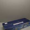 JESIMAIK Pool Vacuum, 18.5 GPM Suction Pool Vacuum for Above Ground Pool with Telescopic Pole, 60 Min Runtime, Cordless Pool Vacuum for Above & Inground Pools, Cleans Leaves and Debris