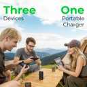 OHOVIV Portable Charger 50000mAh Power Bank - 22.5W Fast Charging External Battery Pack,USB-C Portable Phone Charger for iPhone 17/16/15/14/13 Pro Android Samsung, for Travel Camping Essential
