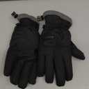 ihuan Kids Winter Waterproof Ski Gloves, Snowboarding Touchscreen Snow Cycling Running Gloves for Boys Girls (S5-6, Blue)