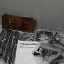 Console Table, Narrow Entryway Table, Thin Sofa Table, Behind Couch Table,for Hallway, Bedroom, Living Room, Foyer, 9.4 x 39.4 x 31.5 Inches, Rustic Brown