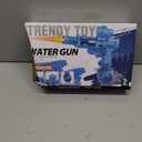 Automatic Electric Water Gun for Adults and Kids, Blue with LED Lights