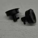 DGYB Suction Cup Hooks for Shower Set of 2 Towel Hooks for Bathrooms SUS 304 Stainless Steel Matte Black Shower Hook for Loofah 15 LB Bathroom Hook for Towels