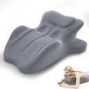 Sweet Spot Intimacy Pillow for Couples | 27° Ergonomic Sex Pillow with Memory Foam | Supports HIPS, Back & Spine for Effortless, Pain-Free Intimacy | Removable Washable Cover (Grey), Standard