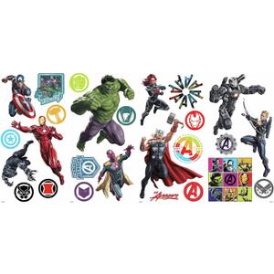 RoomMates Marvel Classic Avengers Peel and Stick Wall Decals, RMK4289SCS
