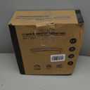 Hepside 2-Pack Flush Mount LED Ceiling Light with Remote, Dimmable& 3000K-6500K Adjustable Ceiling Light Fixture, Timer, Night Light, 13-inch Black Ceiling Lamps for Kitchen, Bathroom, Bedroom, Hallway