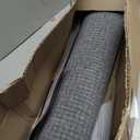 DEXI Bathroom Rug Non Slip Washable, 32x20 Ultra Thin Bath Mat, Dark Grey