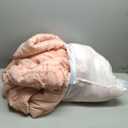 Litanika Blush Pink Queen Size Comforter Set with Sheets - 7 Pieces Bed in a Bag Queen Boho Tufted Complete Bedding Sets with Comforter, Sheets, Pillowcases & Shams (Queen (90"x90"))