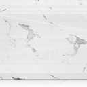 CKB 60 in L x 30" W Shower Base, Single Threshold, Right Drain with Slip Resistant Textured Surface, Marble White Fiberglass Shower pan