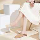 Women's Toe Socks for Mules Half Socks Toe Topper Covers No Show Invisible Non-slip Liners for Clogs Flats 6/8 Pairs