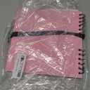 Vienrose 8x8 Inch Scrapbook Album, Small Photo Album DIY Scrapbook Black Thick Kraft Paper Memory Book, Scrap Book Photo Albums for Couple Baby Wedding Family (Pink)