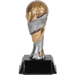 Decade Awards Soccer Trophy, World Class Tower - Soccer Trophy - Engraved Plate on Request (6 or 8 Inch Tall)