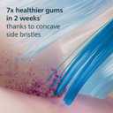 Philips Sonicare G3 Two-in-One - Genuine Replacement Electric Toothbrush Heads, White, 4 Pack One Year Supply, HX9054/65