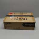 Huuger Nightstand with Charging Station, 27.6 Inch Bedside Table with Fabric Drawers, End Table with USB Ports and Outlets, Night Stand for Bedroom, Rustic Brown