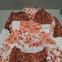 Floral-Printed Ruched Style Dress, Medium