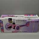 Scooter for Kids Ages 3-5 - Light Up Wheels, Extra Wide Deck, Foot Activated Break, Self Balancing Kids Toys for Boys & Girls