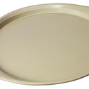 Pizza Pan - 14 Inch Nonstick Pizza Pan for Oven with Widen Handles for Cooking, Baking, and Grilling - Durable, Even Heating, Long-Lasting Kitchen Cookware (1, Beige)