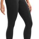 CRZ YOGA Butterluxe Yoga Leggings 25" - High Waisted Buttery Soft Womens Workout Lounge Pants (Black) XL