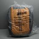 GXT Bench Seat Cover, Premium Faux Leather Bench Seat Covers for Trucks - Universal Fit for Most Sedans SUV Pick-up Truck, Durable for Long Lasting Protection(Earth Yellow and Grey)