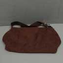 Suede Shoulder Bags For Women Crossbody Bag Suede Tote Bag Satchels Slouchy Work Purses Crescent Handbag Fall Top Handle (Coffee)