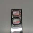 3 Pack Case with Tempered Glass Screen Protector for Apple Watch SE(3nd) 2025 SE 2/1 Series 6/5/4 40mm, Hard PC Ultra-Thin Cover for iwatch SE 3/SE 2/SE/6/5/4 40mm, Black/Clear/Starlight