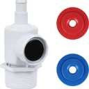 2 x Pool Cleaner Universal Wall Fitting 9-100-9001 UWF Connector Assembly for Zodiac Polaris 280 380 3900 Sport and Pentair Legend Letro Platinum Pool Cleaners