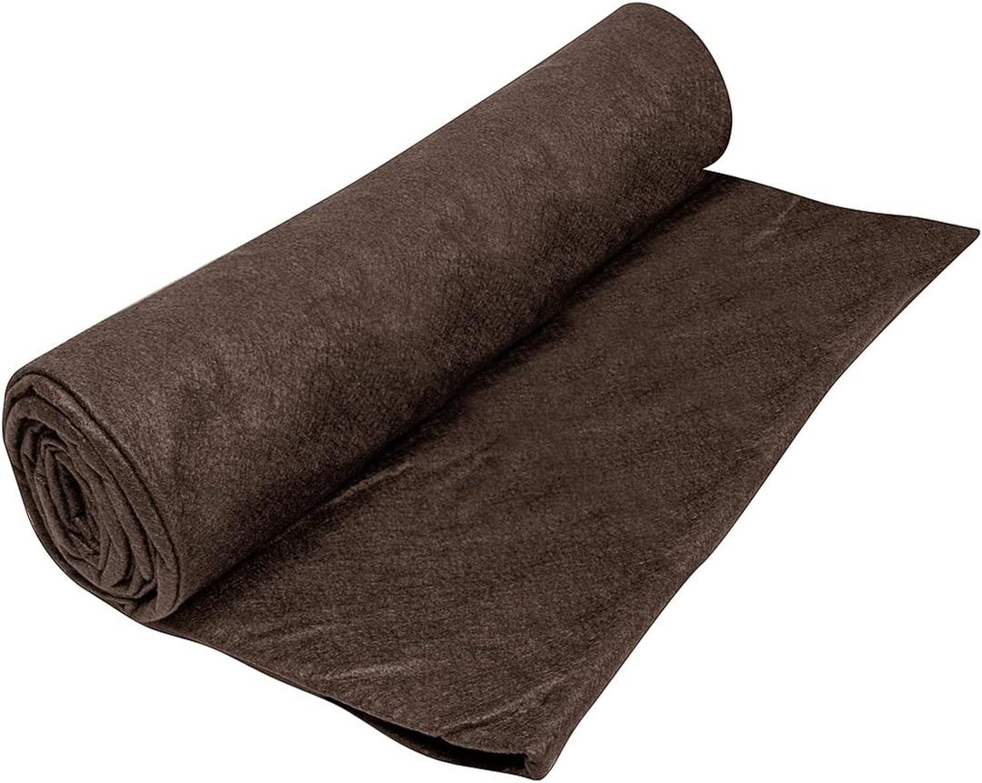 Beckett Non-Woven Brown Underlayment 6 ft. X 12 ft., Protects Pond Liners From Sharp Rocks, Gravel, Tree Roots