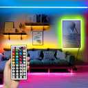 24 Key LED Strip Lights IR Remote Controller, Wireless Rectifier Control Box, DC 12V 3A Power Supply Plug Adapter for 2835 3528 5050 RGB LED Strip Lights Flexible Tape Lighting